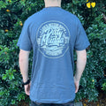 Dirty Mudda Petrol Blue White Logo (Men's)