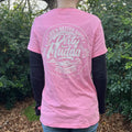 Dirty Mudda Bubble Gum White Logo Tee (Women's)
