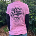 Dirty Mudda Bubble Gum Black Logo Tee (Women's)